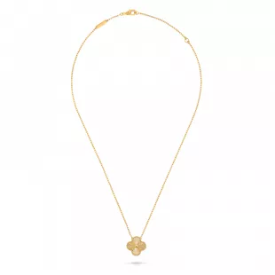 Gold Alhambra Clover Pendant Necklace