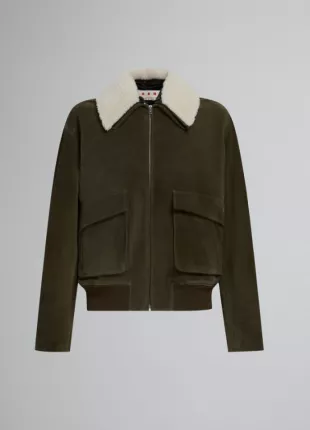 Green Suede Jacket