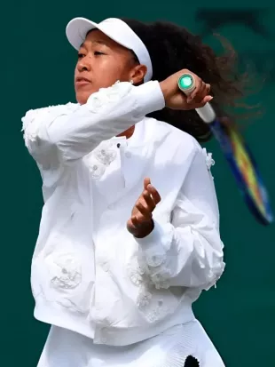 Naomi Osaka Championships Wimbledon 2026 White Jacket