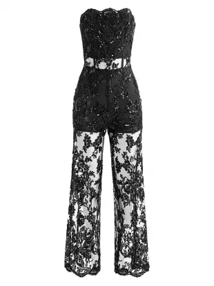 Georgie Sequin Jumpsuit