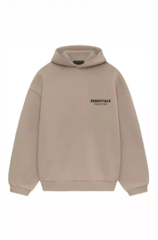 Fear of God Fleece Hoodie Desert Sand