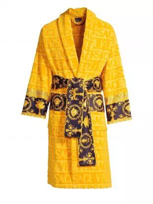 Logo Baroque Bathrobe