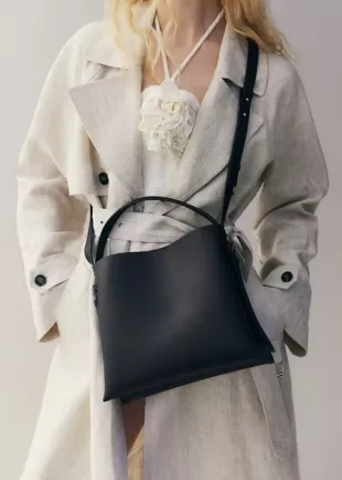 Shopper Bag with Buckle