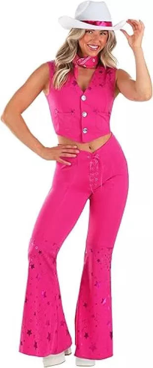 Pink Retro Cowgirl Costume