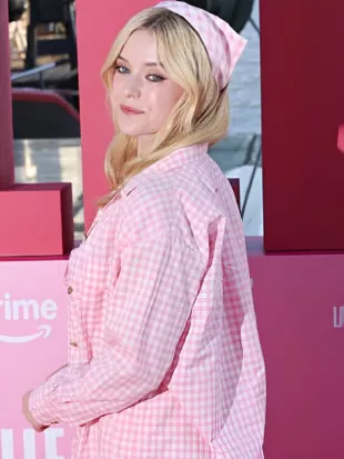 Elle Summer Party 2026 Lexi Minetree Pink Shirt