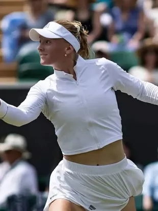 Ashlyn Krueger Wimbledon 2026 White Jacket