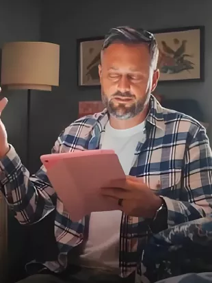 Nate Bargatze The Breadwinner Plaid Shirt