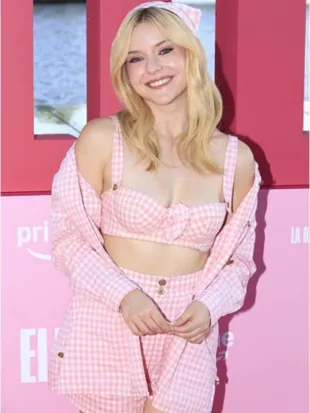 Elle Summer Party 2026 Lexi Minetree Pink Shirt