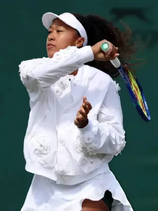 Naomi Osaka Championships Wimbledon 2026 White Jacket
