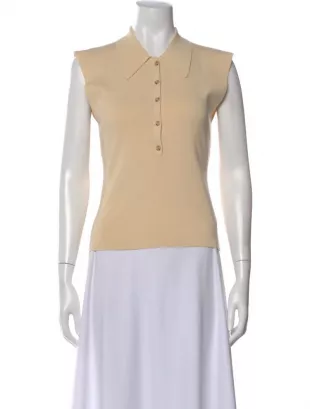 Taylor Rib Knit Polo Top