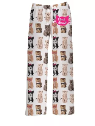 Below Deck Mediterranean S11 Cat Print Pant