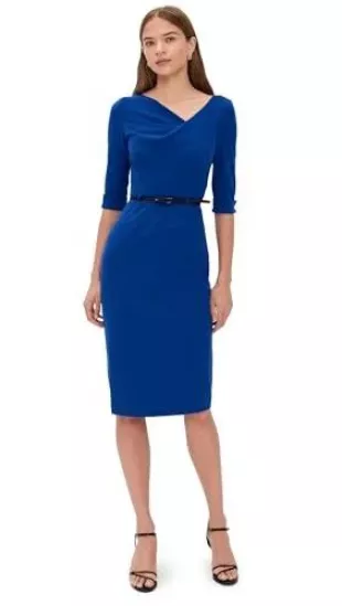 Jackie Belted Sheath Dress
