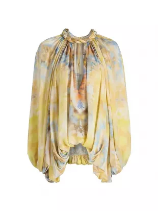 Alchemy Twist Billow Blouse