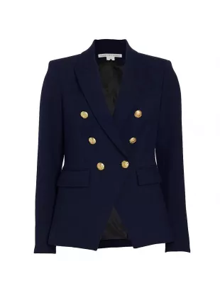 Miller Dickey Jacket in Navy with Gold Buttons