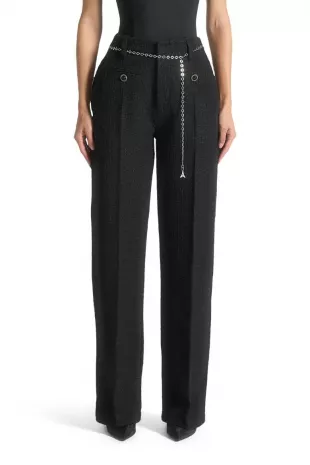 Nathalie Tweed Trousers with Belt