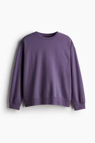 Loose Fit Sweatshirt Teal Green