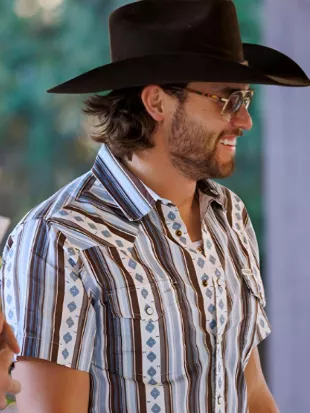 Jesse McBee The McBee Dynasty S03 Printed Western Shirt