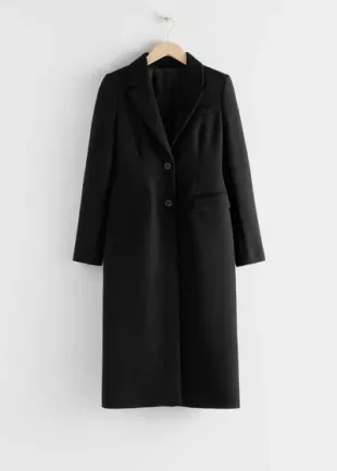 Tailored Single Breasted Coat