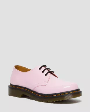 1461 Women's Pale Pink Patent Leather Oxford Shoes