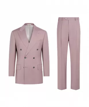 Purple Tailored Fit Milano Suit