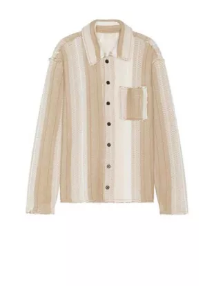 Zatima S04 Trinity Whiteside Striped Knitted Shirt
