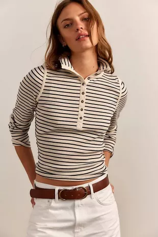 Lake Stripe Henley