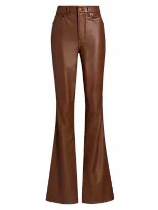 Beverly High-Rise Skinny Flared Pants