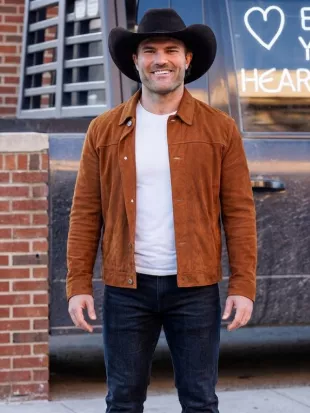 Steven McBee The McBee Dynasty S03 Brown Trucker Jacket