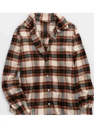 The McBee Dynasty S03 Alli McBee Plaid Shacket