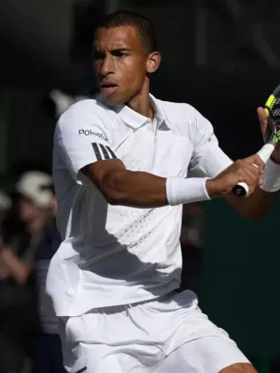 Felix Auger Aliassime Wimbledon 2026 White Shirt