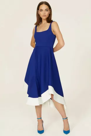 Blue Flamenco Dress