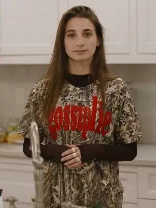 In The City S01 Amanda Batual Camo Print Tee