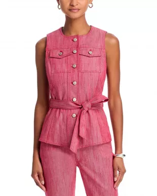 Colored Denim Reenee Vest