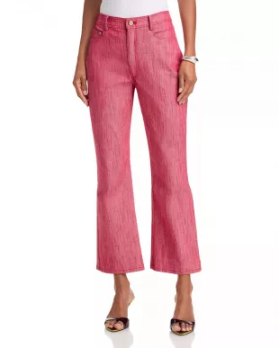 Colored Denim Stevie High Rise Ankle Jeans