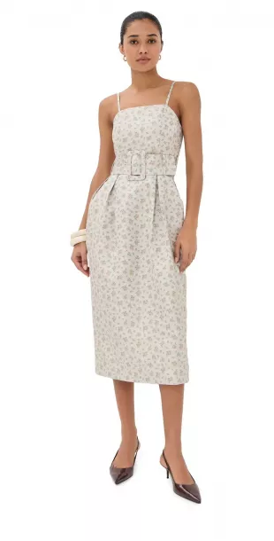 Artichoke Dress with Belt