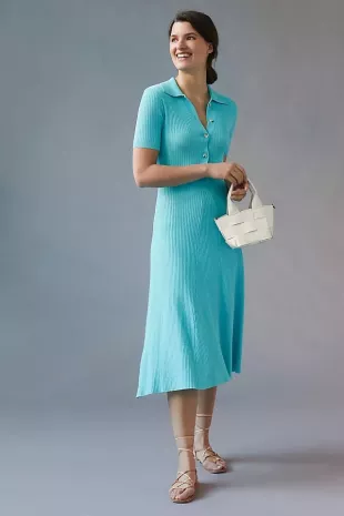 Midi Dress in Sky