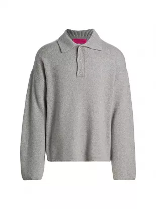 Dume Cashmere Rugby Sweater