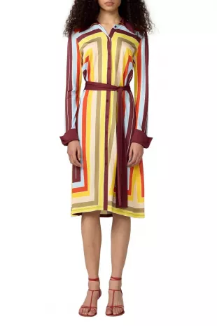 Diane Dress in Dorian Stripe