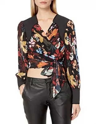 with Or Without Pleated Wrap Top