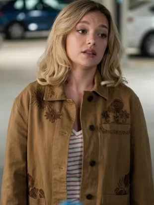Youre Killing Me 2026 Amalia Williamson Brown Cotton Jacket