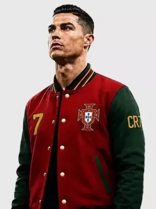 Ronaldo Portugal Varsity Jacket