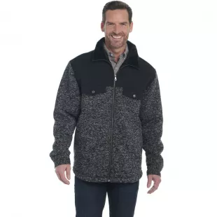 Men’s Two Toned Knit Jacket