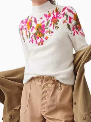Quinta Brunson Abbott Elementary Floral Sweater