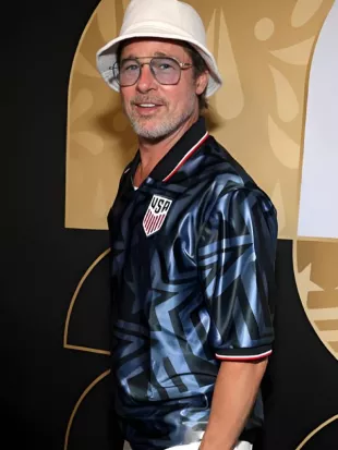 World Cup 2026 Türkiye v USA Brad Pitt Jersey