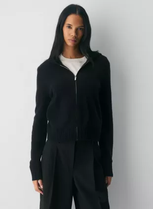 Essential Cashmere Idyllic Zip Hoodie