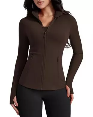 Workout Jackets Lightweight Athletic Zip Up Jacket