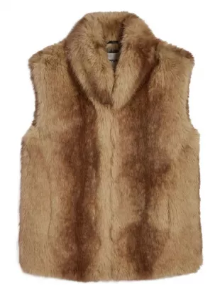 Laila Faux Fur Vest