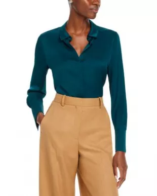 Larissa Silk Blend Blouse