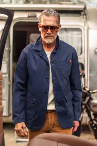 Hemingway Suit Jacket Midnight Blue