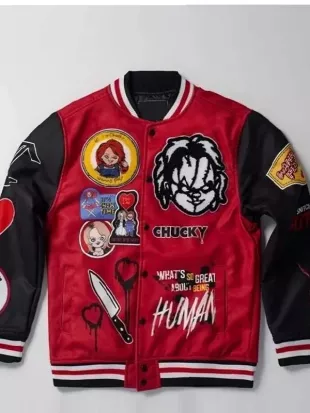 Chucky No More Mr Good Guy Varsity Jacket